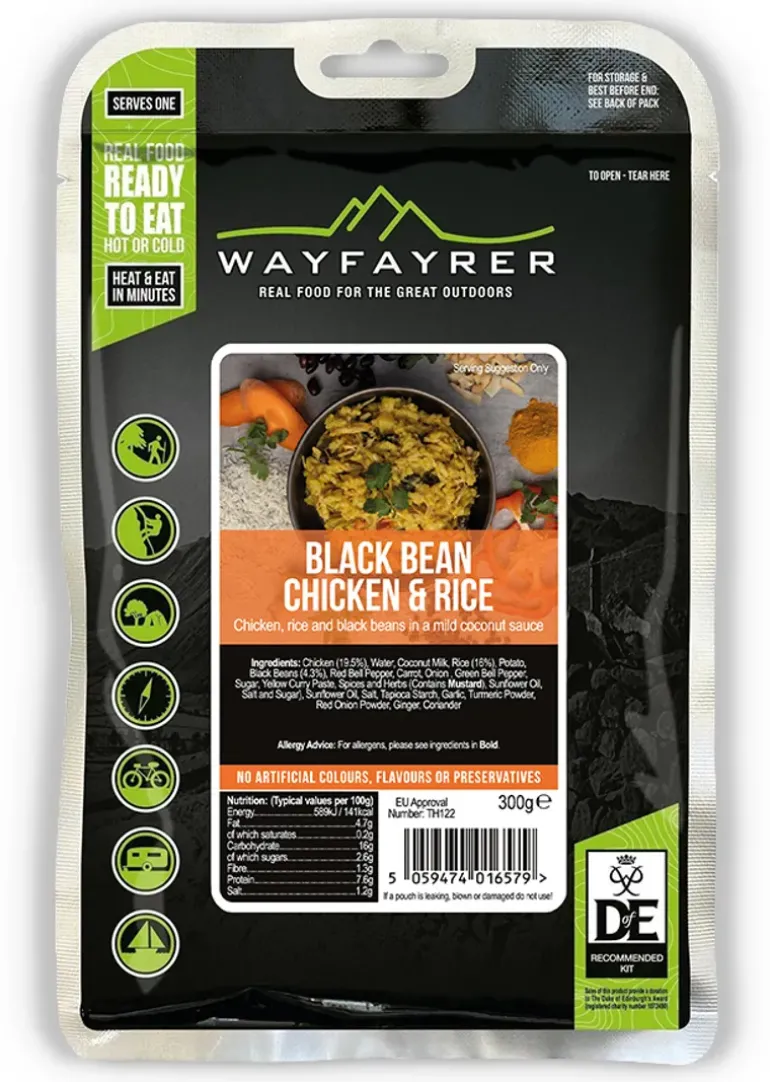 Wayfayrer Black Bean Chicken and Rice
