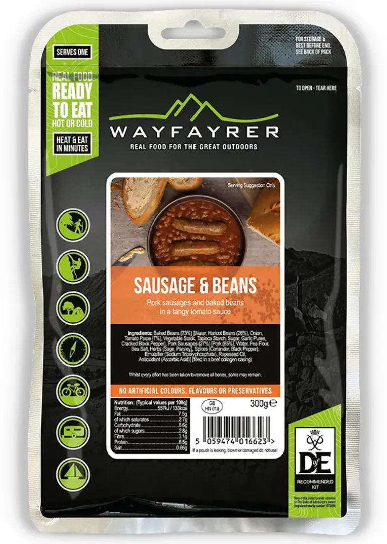 Wayfayrer Sausage and Baked Beans