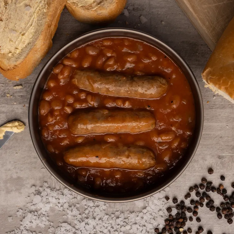 Wayfayrer Sausage and Baked Beans