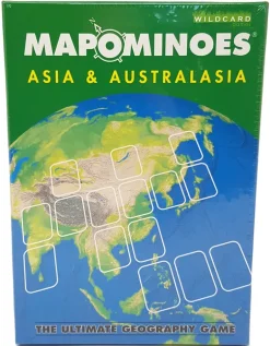 Wildcard Games Mapominoes - The Ultimate Geography Game - Asia