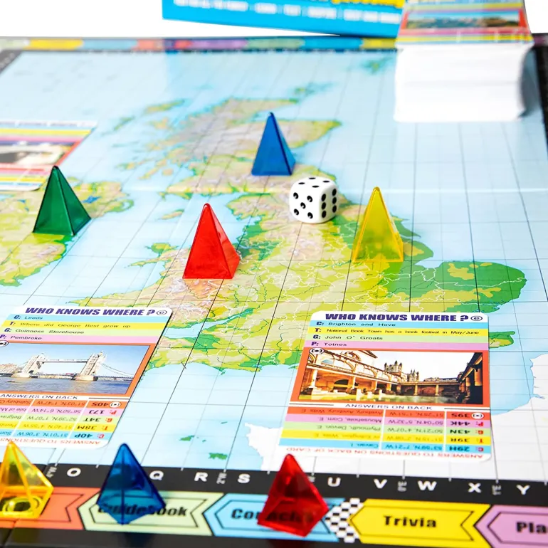 Wildcard Games Who Knows Where - UK and Ireland Game