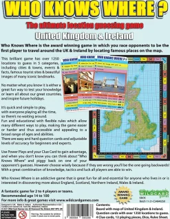 Wildcard Games Who Knows Where - UK and Ireland Game
