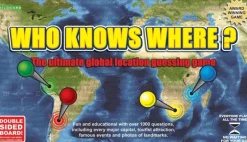 Wildcard Games Who Knows Where Board Game