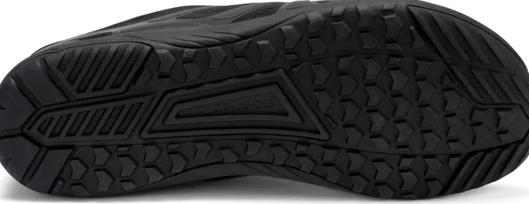 Xero Shoes Mens HFS II Shoe - Black-Asphalt