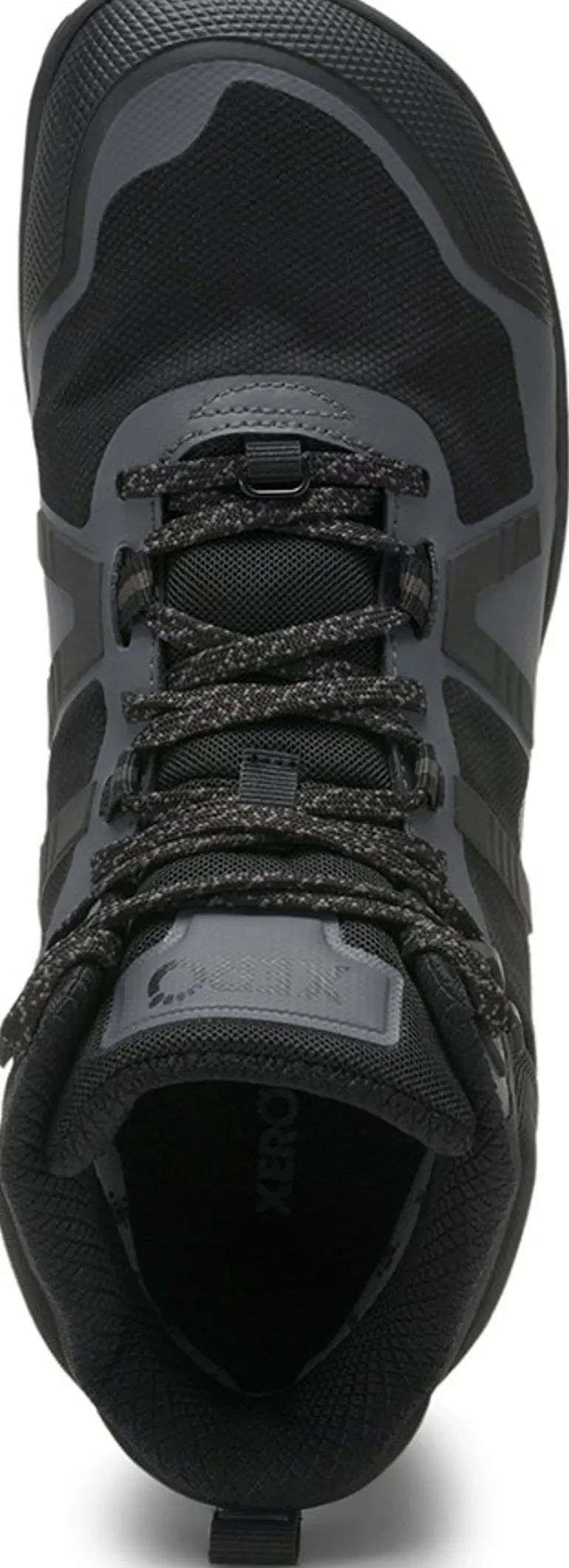 Xero Shoes Mens Scrambler Mid II WP Boot - Black-Asphalt