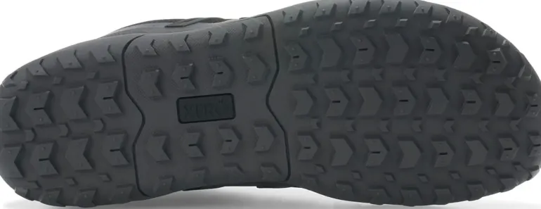 Xero Shoes Mens Scrambler Trail Low WP Shoe - Black-Asphalt