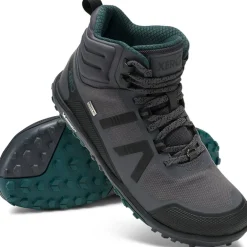 Xero Shoes Womens Scrambler Mid II WP Boot - Asphalt-Sea Moss