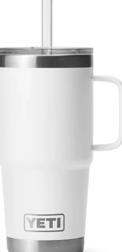 YETI Rambler 25oz Straw Mug - White